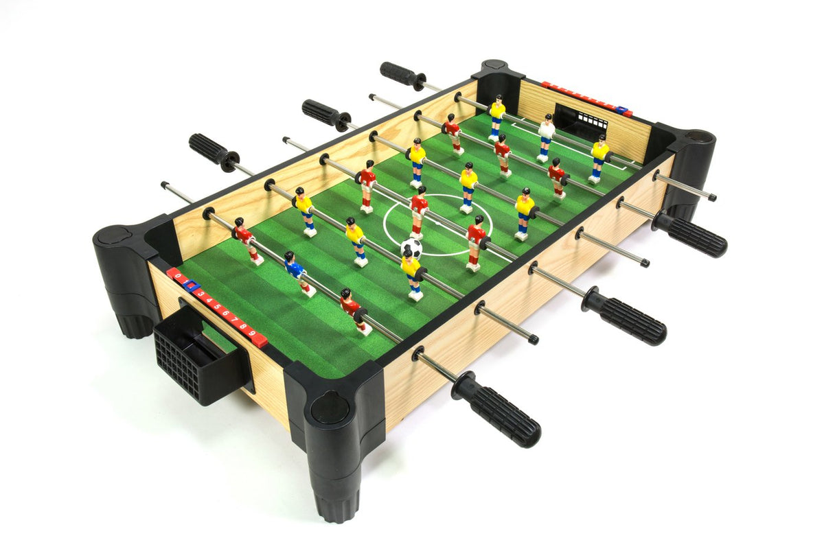 Wood Tabletop Football Foosball or Soccer with Elevated Surface MA3150