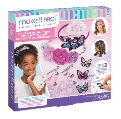Make It Real Crown Of Enchantment Diy Hair Accessory Kit 1421 - Colorland Toys