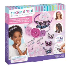 Make It Real Crown Of Enchantment Diy Hair Accessory Kit 1421 - Colorland Toys