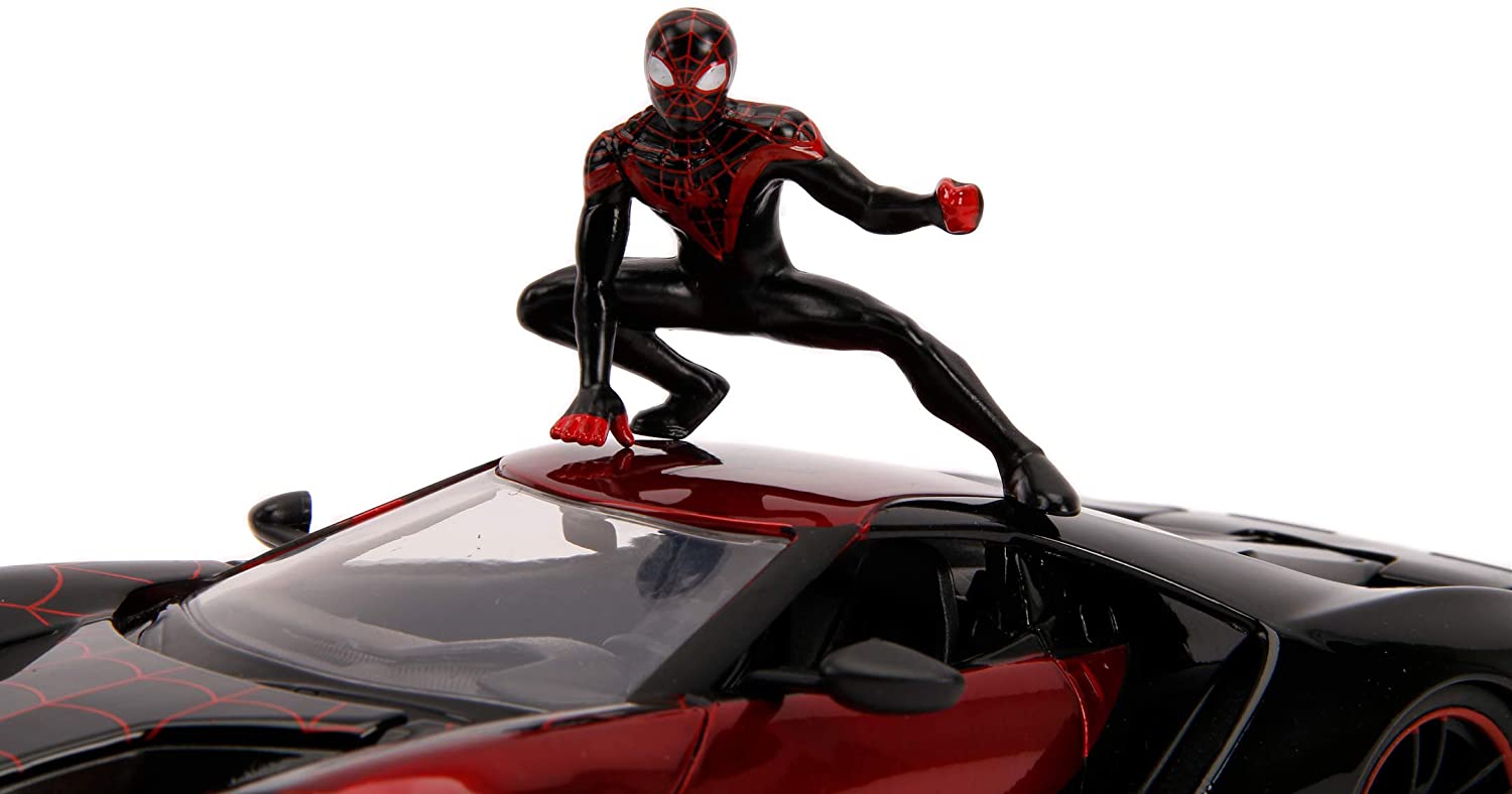 Marvel Spider - Man Miles Morales 2017 Ford GT 1:24 Scale 253225008 - Colorland Toys