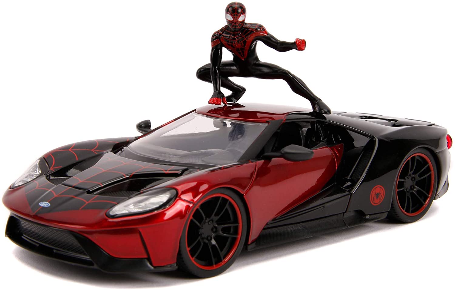 Marvel Spider - Man Miles Morales 2017 Ford GT 1:24 Scale 253225008 - Colorland Toys