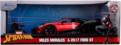 Marvel Spider - Man Miles Morales 2017 Ford GT 1:24 Scale 253225008 - Colorland Toys