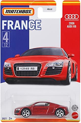 Matchbox Best of France Die - Cast Asst. HBL02 - Pack of 1 - Colorland Toys