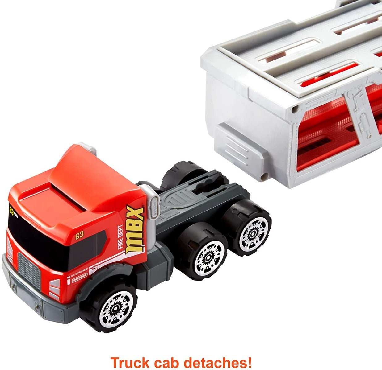 Matchbox Fire Rescue Hauler Playset GWM23 - Colorland Toys