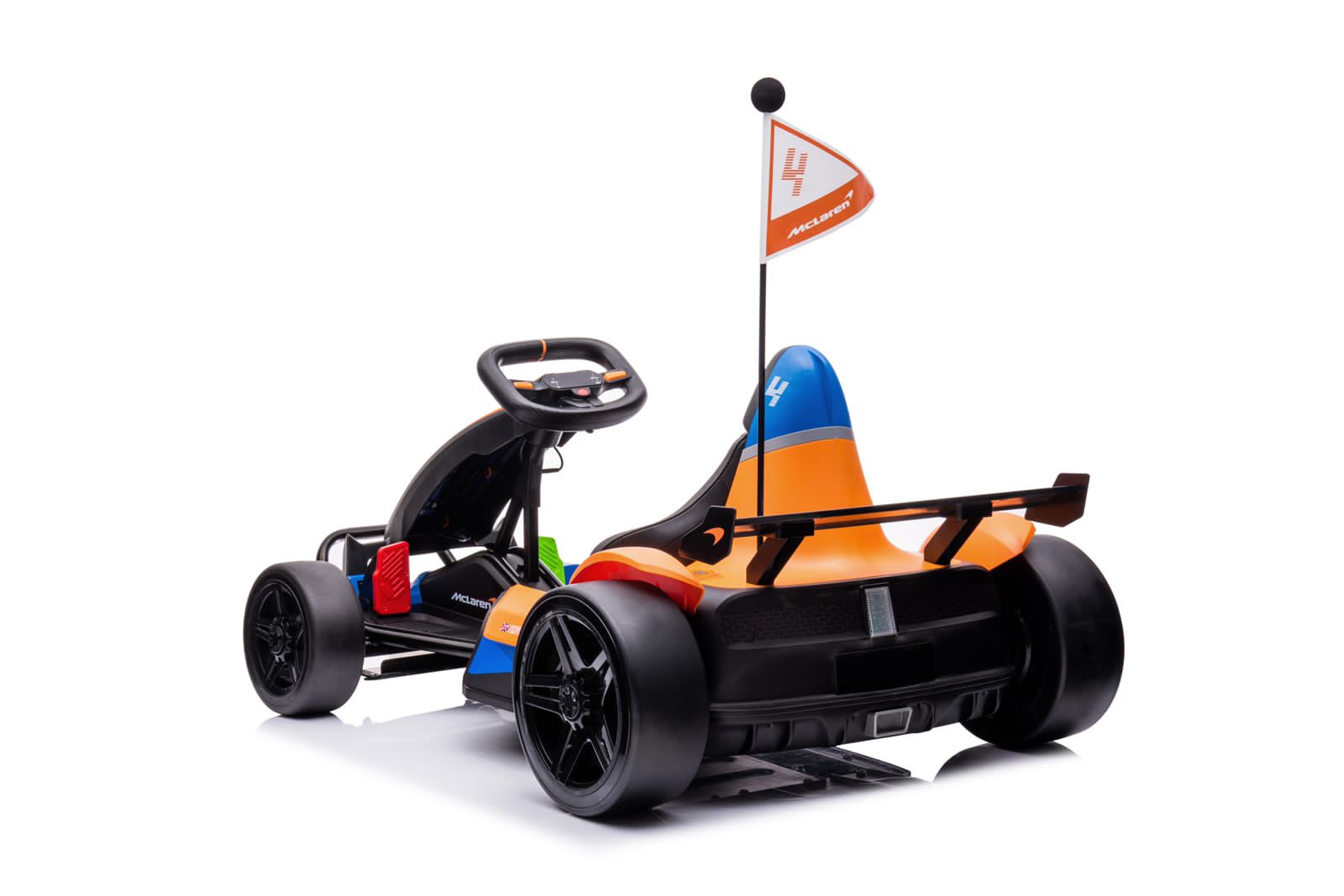 Mclaren Drift Electric Go Kart Black/Orange BDM0930 - Colorland Toys