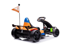 Mclaren Drift Electric Go Kart Black/Orange BDM0930 - Colorland Toys