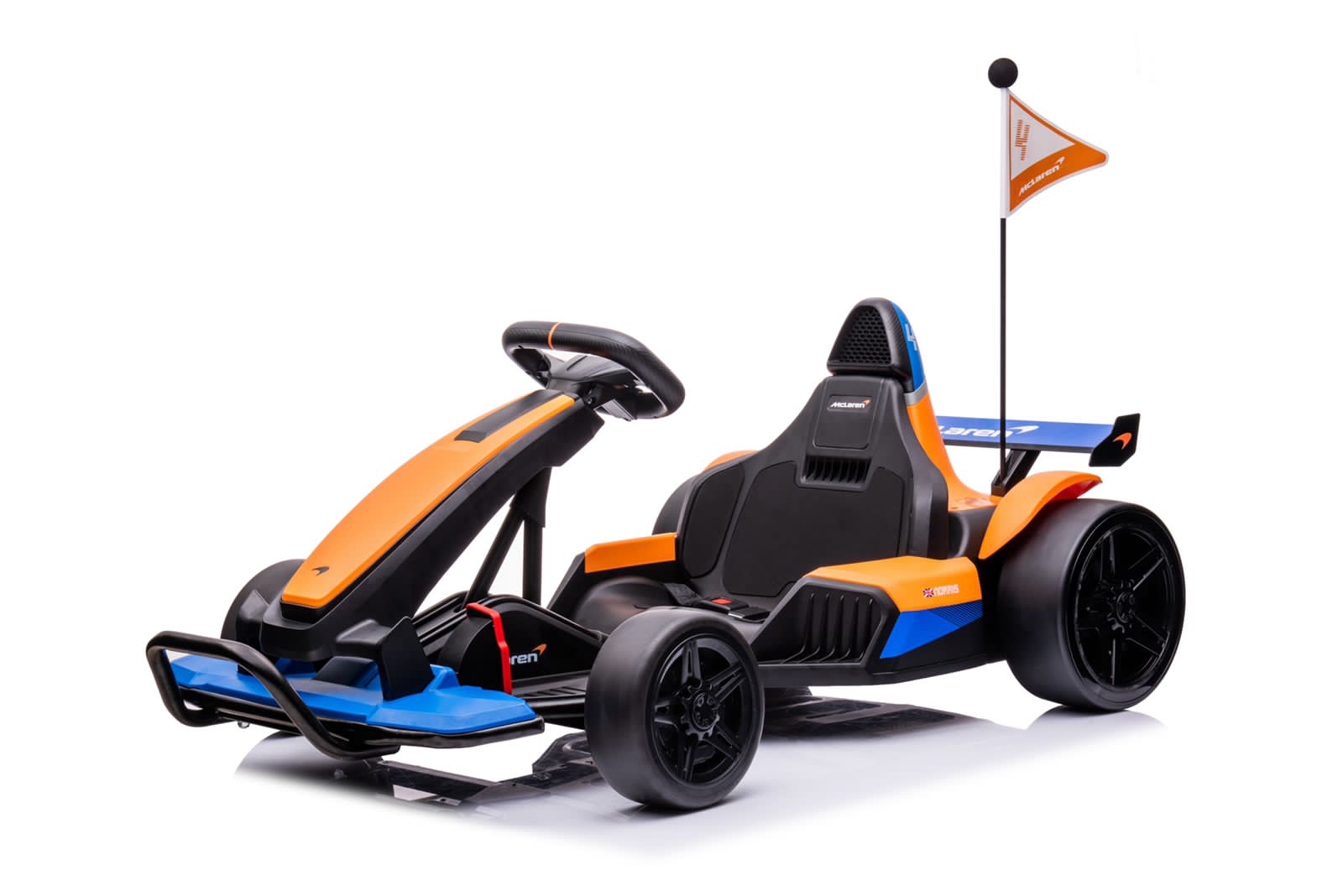 Mclaren Drift Electric Go Kart Black/Orange BDM0930 - Colorland Toys
