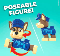 Mega Bloks Paw Patrol Chase's Police Cruiser 31pcs GYJ00 - Colorland Toys