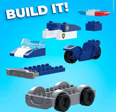 Mega Bloks Paw Patrol Chase's Police Cruiser 31pcs GYJ00 - Colorland Toys
