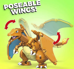 Mega Construx Pokemon Charizard Construction Set GWY77 - Colorland Toys