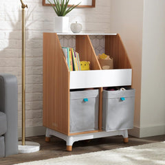 Mid - Century Kid Bin Storage Unit - Colorland Toys