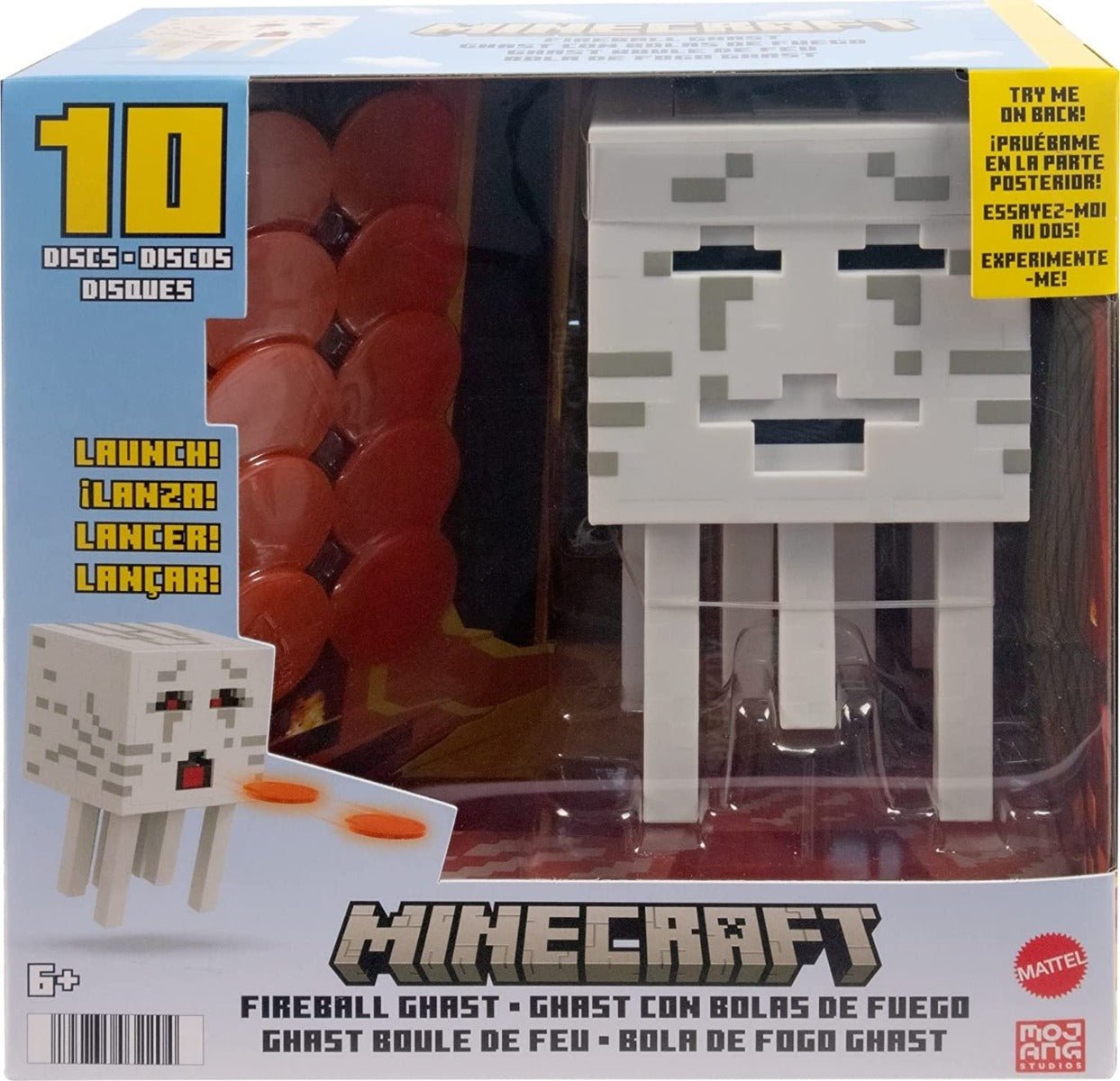 Minecraft Fireball Ghast Figure HDV46 - Colorland Toys