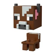 Minecraft Mob Head Minis Action Figure - Cow HDV85/HDV64 - Colorland Toys