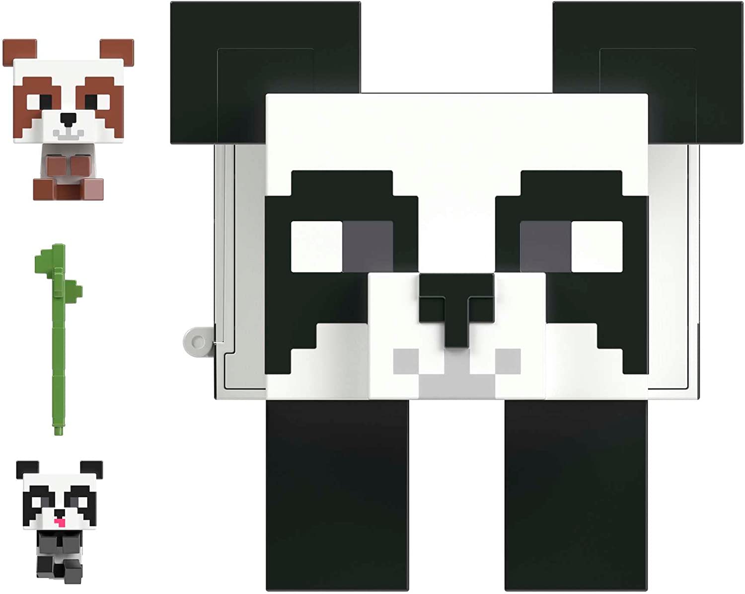 Minecraft Mob Head Minis Panda Playhouse Set HLL25 - Colorland Toys