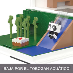 Minecraft Mob Head Minis Panda Playhouse Set HLL25 - Colorland Toys