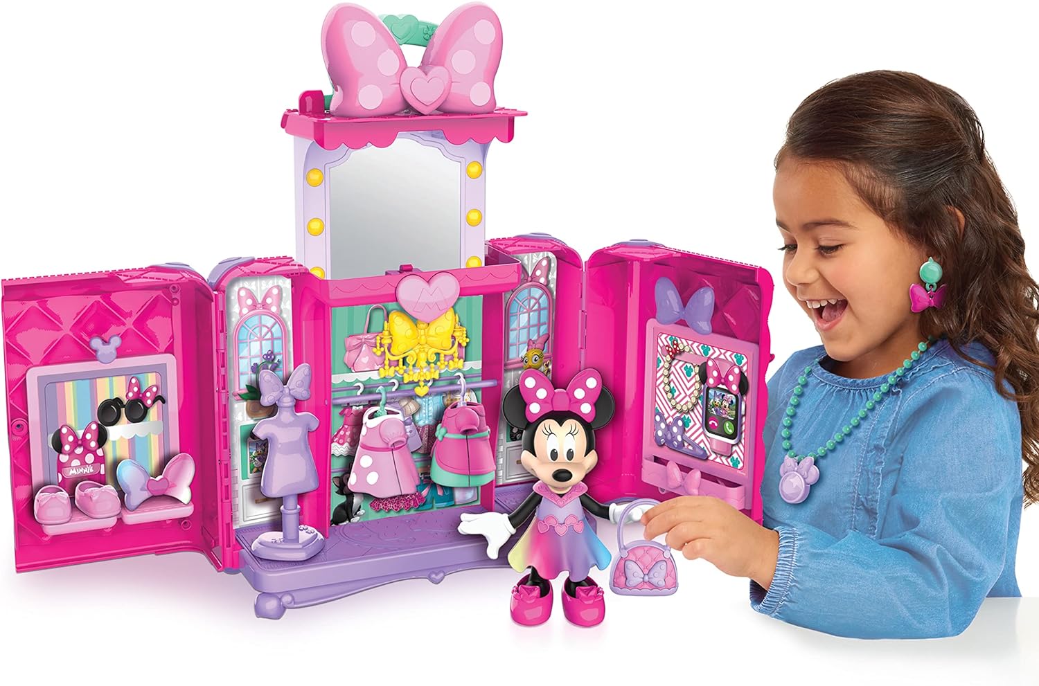 Minnie Mouse Sweet Reveals Glam & Glow Playset JP - 89933 - Colorland Toys