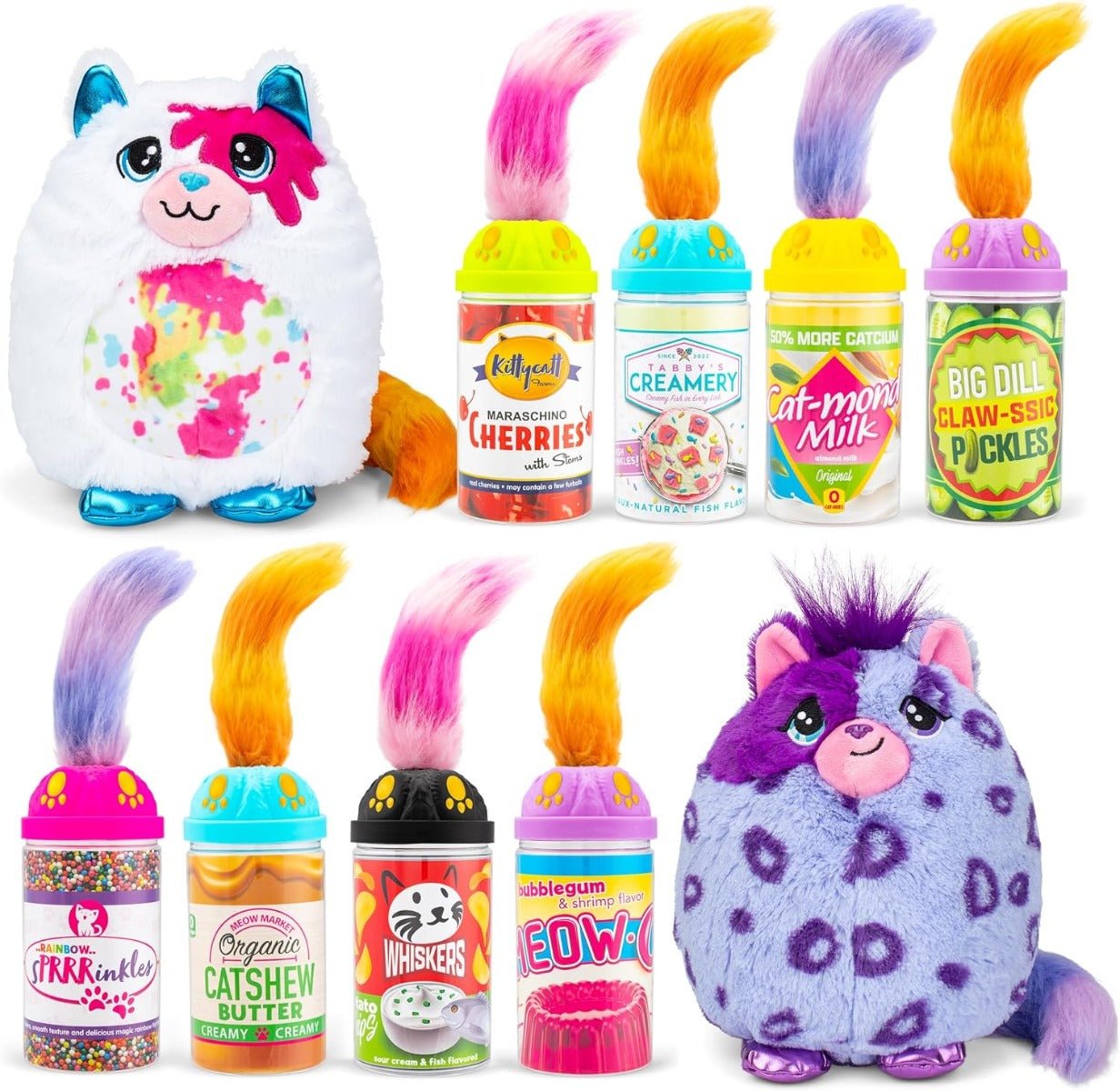 Misfittens Wild Cats Surprise Collectable Squishy Plush 03935 - Colorland Toys
