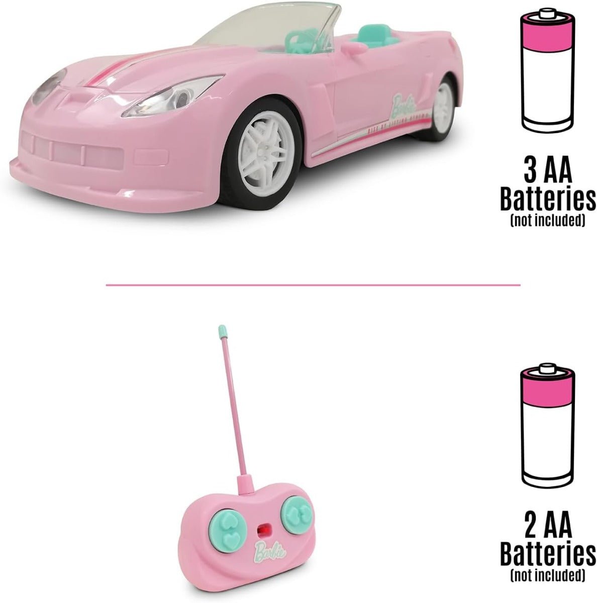 Mondo Barbie RC Roadster 1:24 63758 - Colorland Toys