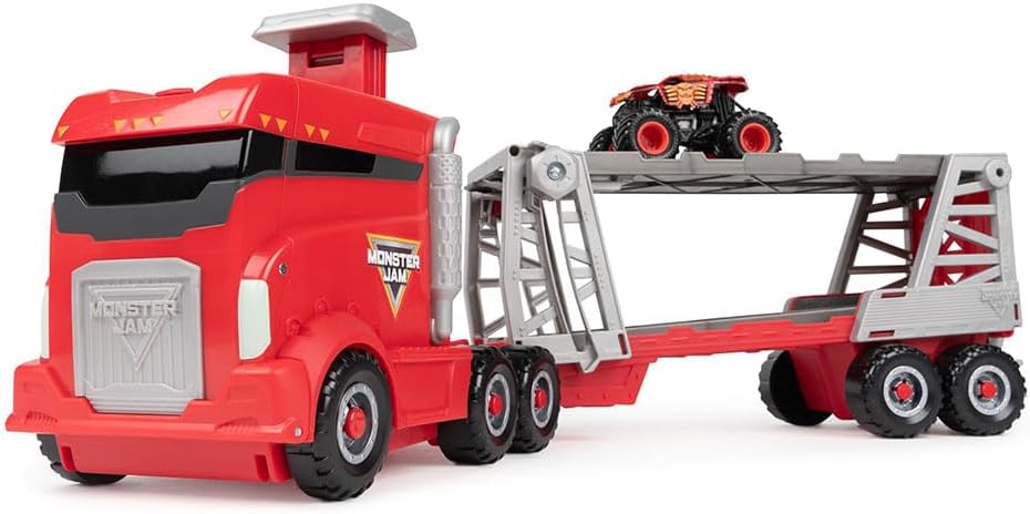 Monster Jam 1:64 Launch N Go Hauler 6068319 - Colorland Toys