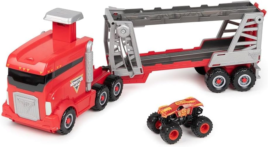 Monster Jam 1:64 Launch N Go Hauler 6068319 - Colorland Toys