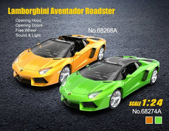 MSZ Lamborghini Aventador Roadster 1:24 68274A - Colorland Toys