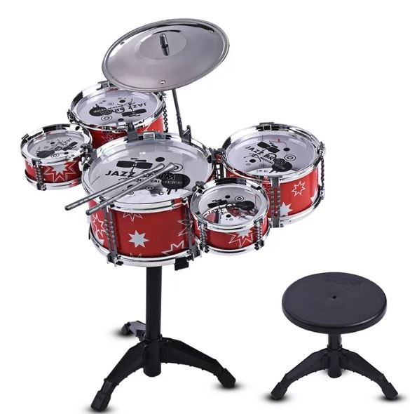 Music Jazz Drum Set - Assorted - Colorland Toys