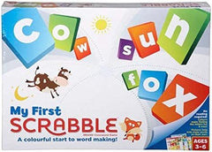My First Scrabble Game Junior Board Game English Y9757 - Colorland Toys