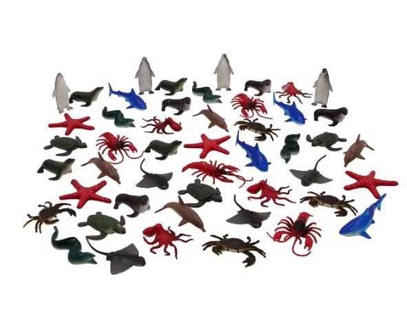 Wenno Ocean Animals Playset 48pcs