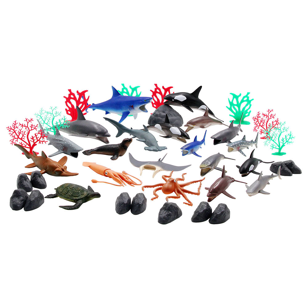Wenno Ocean Animals Playset 28pcs