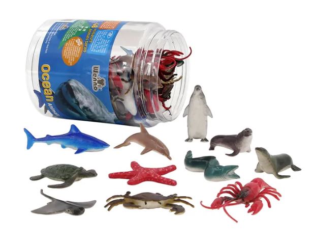 Wenno Ocean Animals Playset 48pcs
