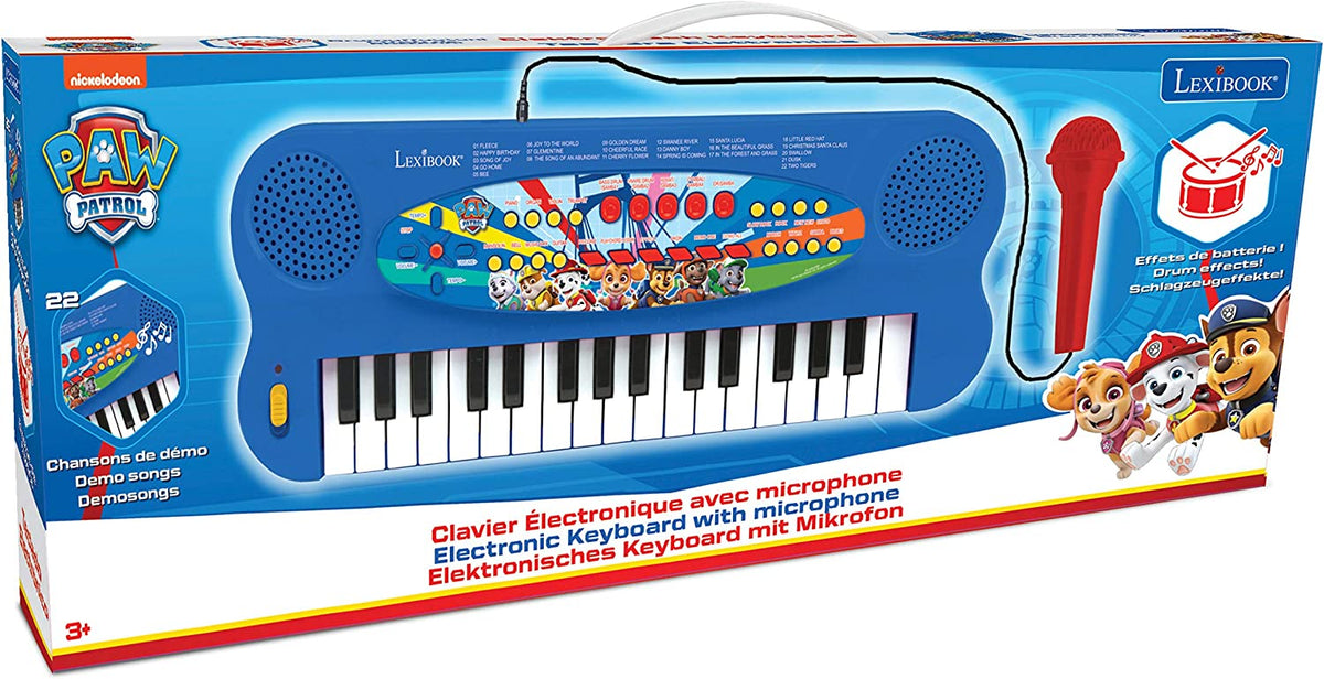 Lexibook Paw Patrol Electronic Keyboard With Mic K703PA