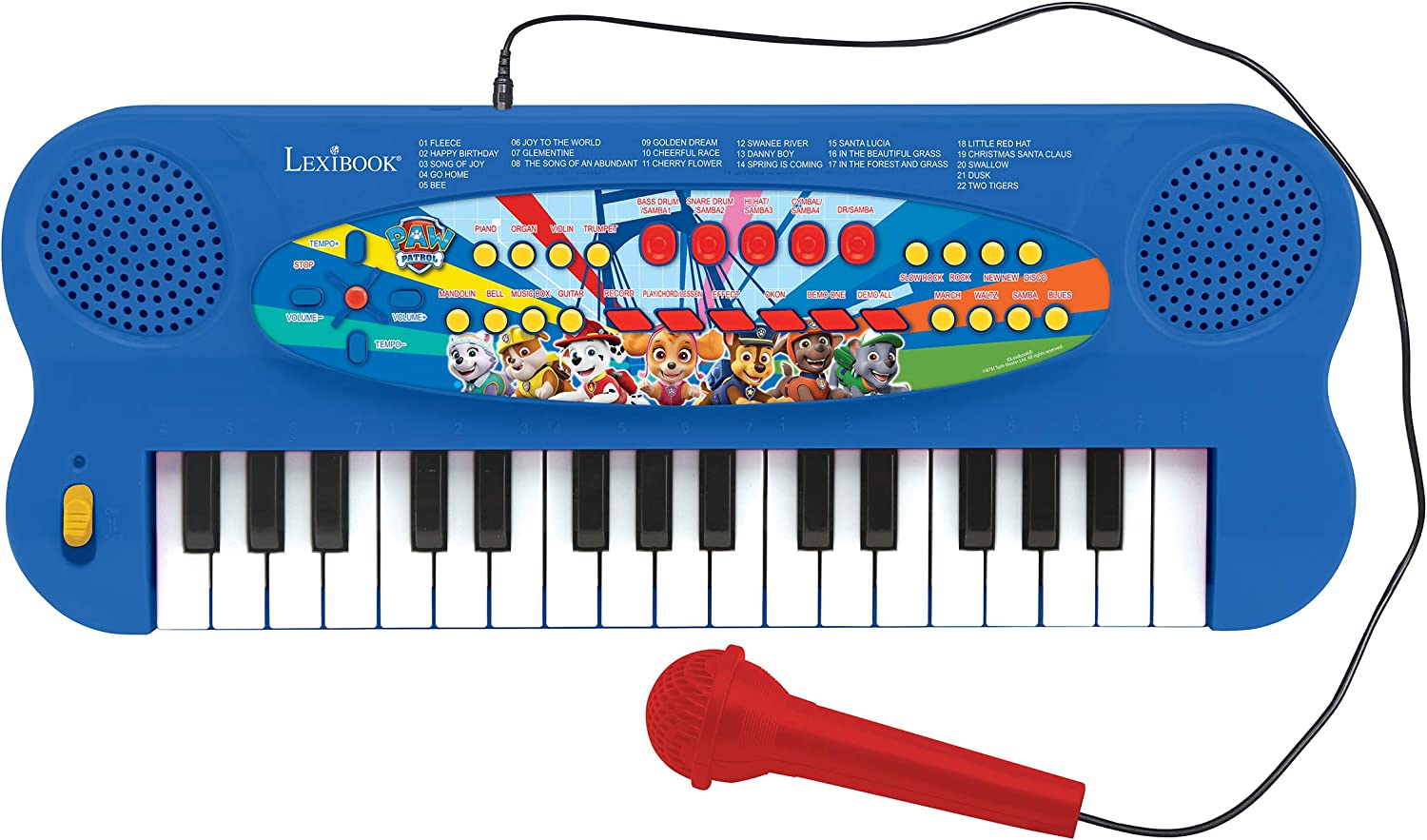 Lexibook Paw Patrol Electronic Keyboard With Mic K703PA