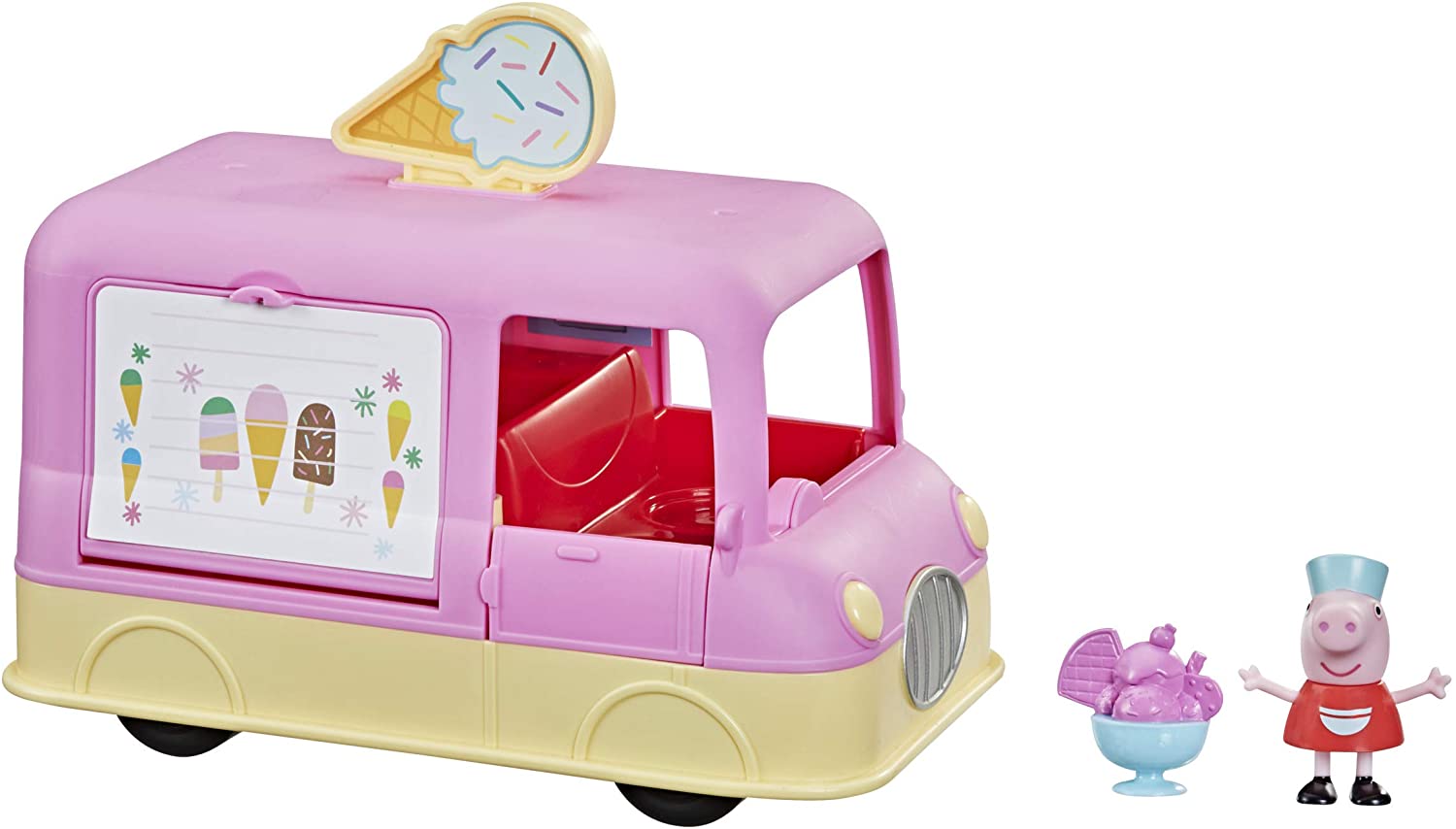 Peppa Pig Peppa's Adventures Ice Cream Truck F2186 - Colorland Toys