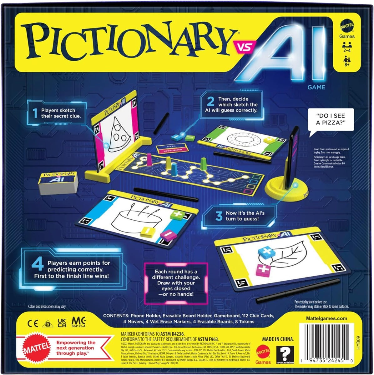 Mattel Games Pictionary Vs AI UK