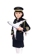 Pilot Girl Costume 4 - 5Y/O - Colorland Toys
