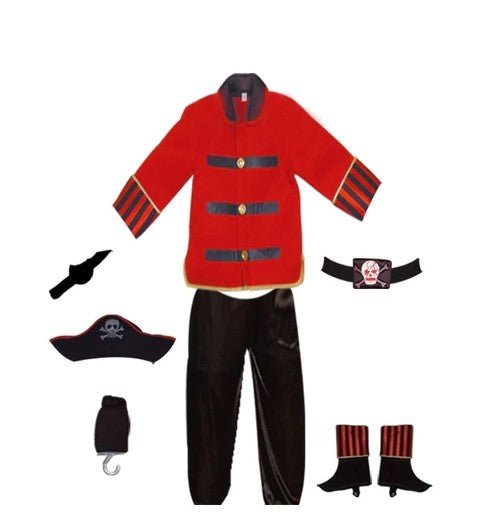 Pirate Costume for Girl 280 2 - 3Y/O - Colorland Toys