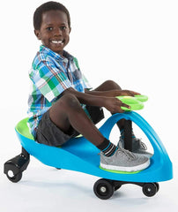 Plasma Car Ride On Aqua Blue/Lime PC - 035 - Colorland Toys