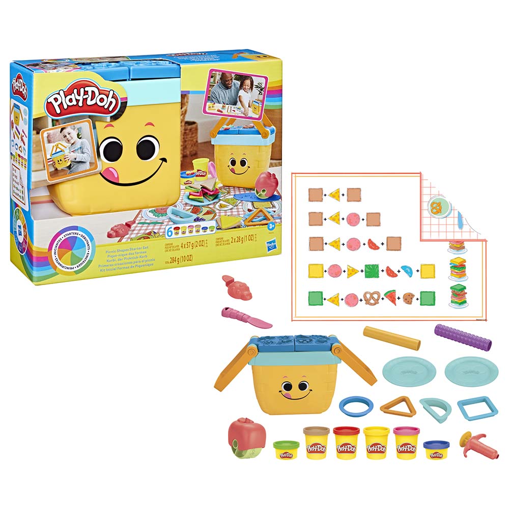 Play - doh Picnic Shapes Starter Set F6916 - Colorland Toys