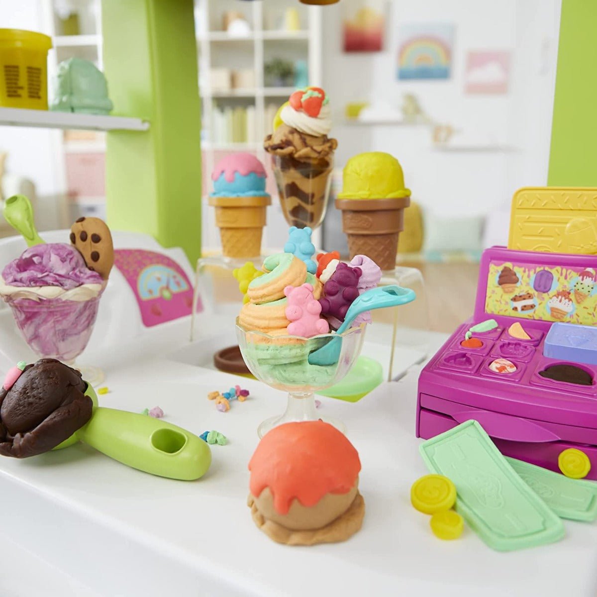 Play - Doh Ultimate Ice Cream Truck Playset F1039 - Colorland Toys