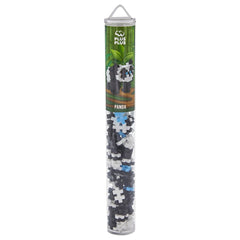 Plus - Plus Panda Tube 100pcs PP4195 - Colorland Toys