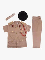 Police Officer Brown Costume 491 2 - 3Y/O - Colorland Toys