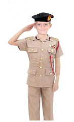 Police Officer Brown Costume 491 2 - 3Y/O - Colorland Toys