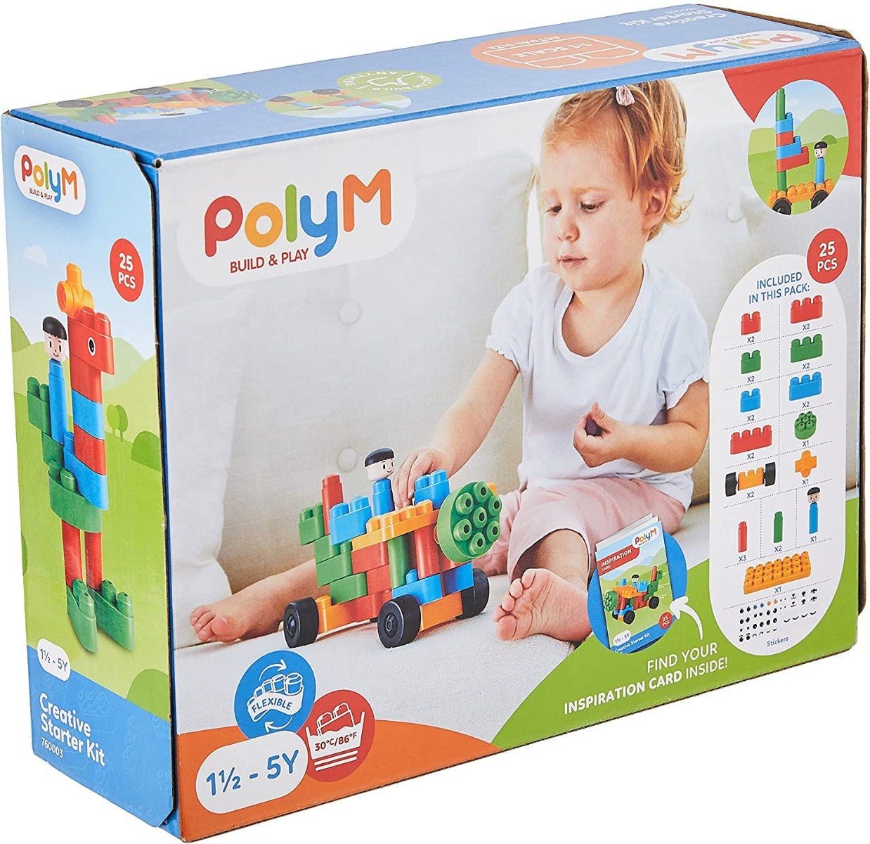 Poly M Creative Starter Kit 760003 - Colorland Toys