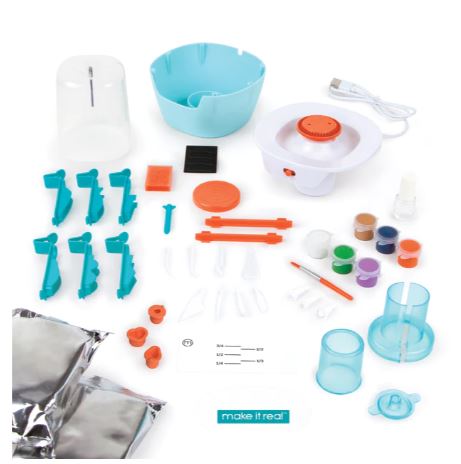 Make it Real Mini Pottery Wheel Deluxe Set 1830