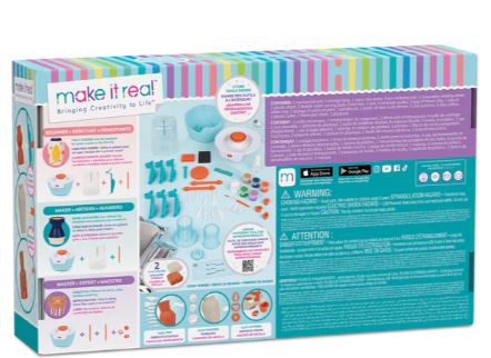 Make it Real Mini Pottery Wheel Deluxe Set 1830