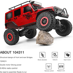 Radio Control Vehicle 4WD Cross Country 1:10 Scale 104311 - Colorland Toys