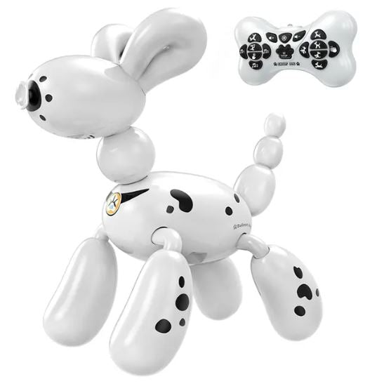 RC Intelligent Programming Balloon Dog White - Colorland Toys