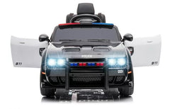 Ride On Dodge Challenger SRT Police Car 12V/2M Black - Colorland Toys