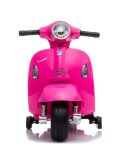 Ride On Vespa Motorcycle For Kids, Pink 6V - Colorland Toys
