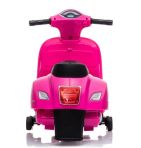 Ride On Vespa Motorcycle For Kids, Pink 6V - Colorland Toys